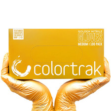 Disposable Nitrile Gloves, Gold, Luminous Collection Latex-Free, Powder-Free Hai