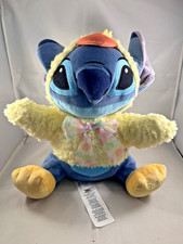 Disney Store 2022 Lilo Stitch Plush Stitch Easter Chick 11" Stuffed Animal