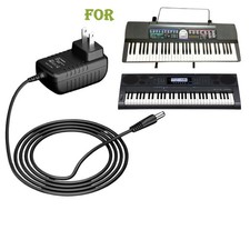 AC/DC Adapter for Casio CTK-480 CTK-485 Keyboard Piano Power Supply Cord Cable