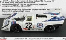 1/43 Porsche Martini Le Mans Porsche 917K RHD No.22 Martini Racing Team 24h Le M