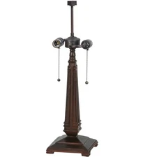 Meyda Tiffany 159892 Mission 23" Tall Lamp Base - MultiColor