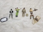 Vintage 4 Damaged 1987 Hasbro GI Joe Action Figures - Sold As Is For Parts