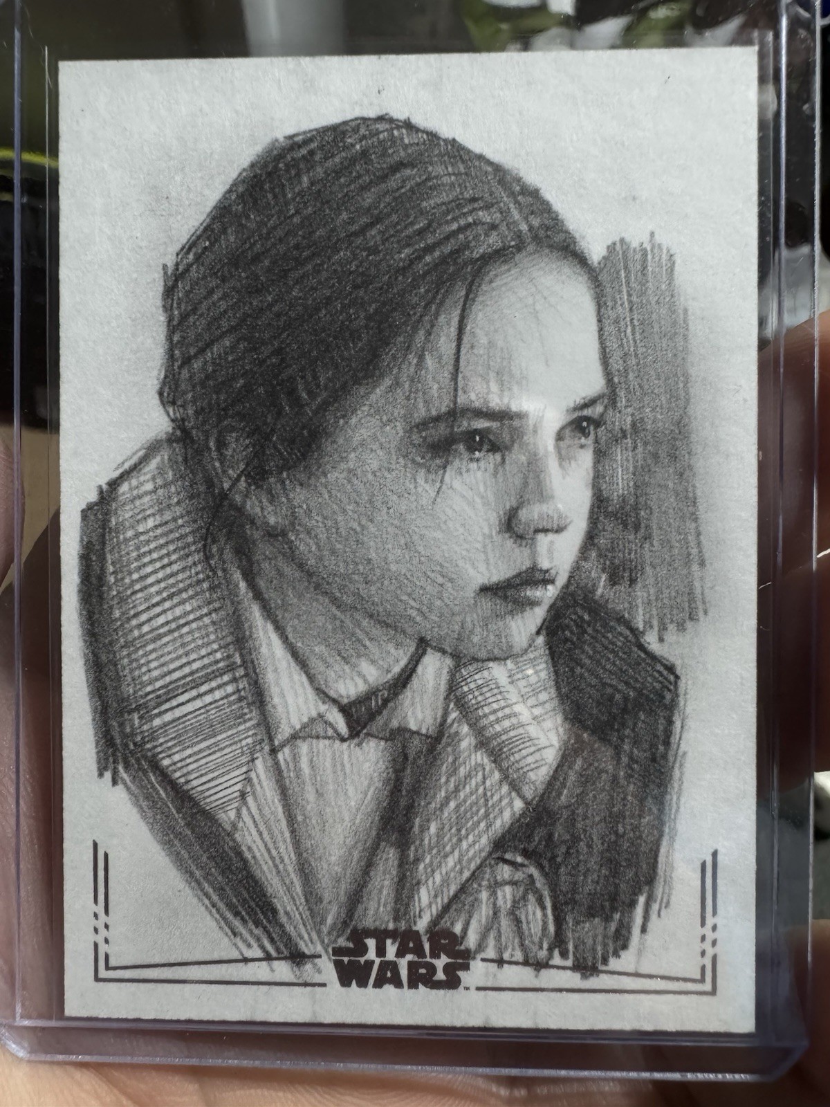 Andrew Fry Star Wars 2025 Topps Galaxy Chrome Sketch Card trading card — raw and PSA graded price guide