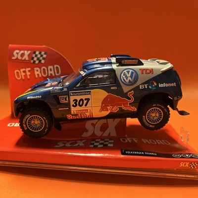 Slot SCX Scalextric Off Road Volkswagen Touareg No.307 Sainz/ Schulz   1:32