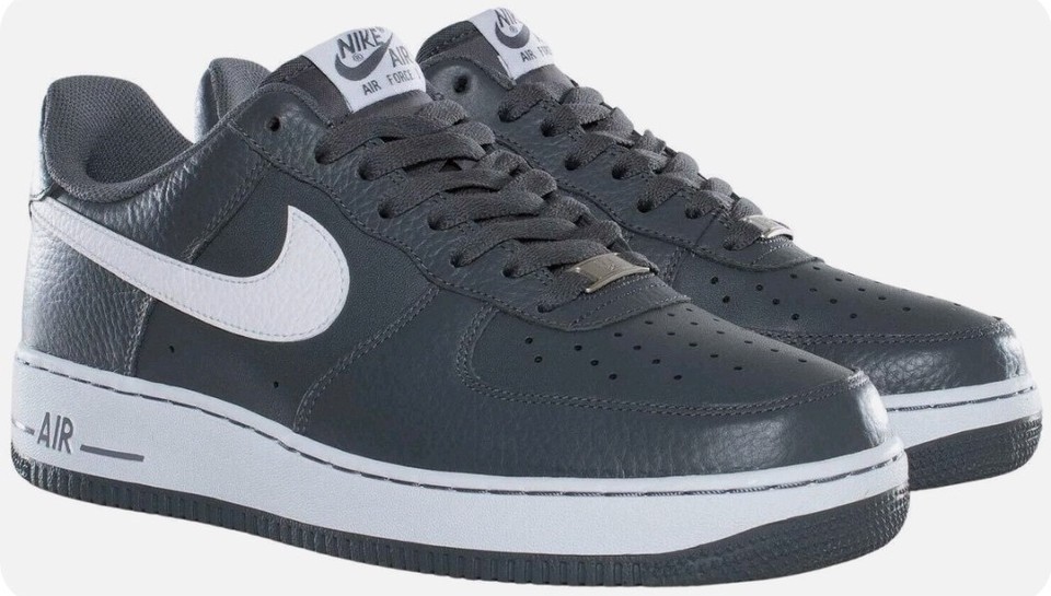 【 新品 未使用 】NIKE AIR FORSE 1  RETRO PRM QS Nike Air Force 1 Dark Grey 2012 for Sale | Authenticity Guaranteed