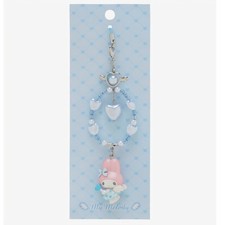 My Melody Dreaming Angel Beaded Phone Charm Hello Kitty SANRIO NEW Blue  Pink