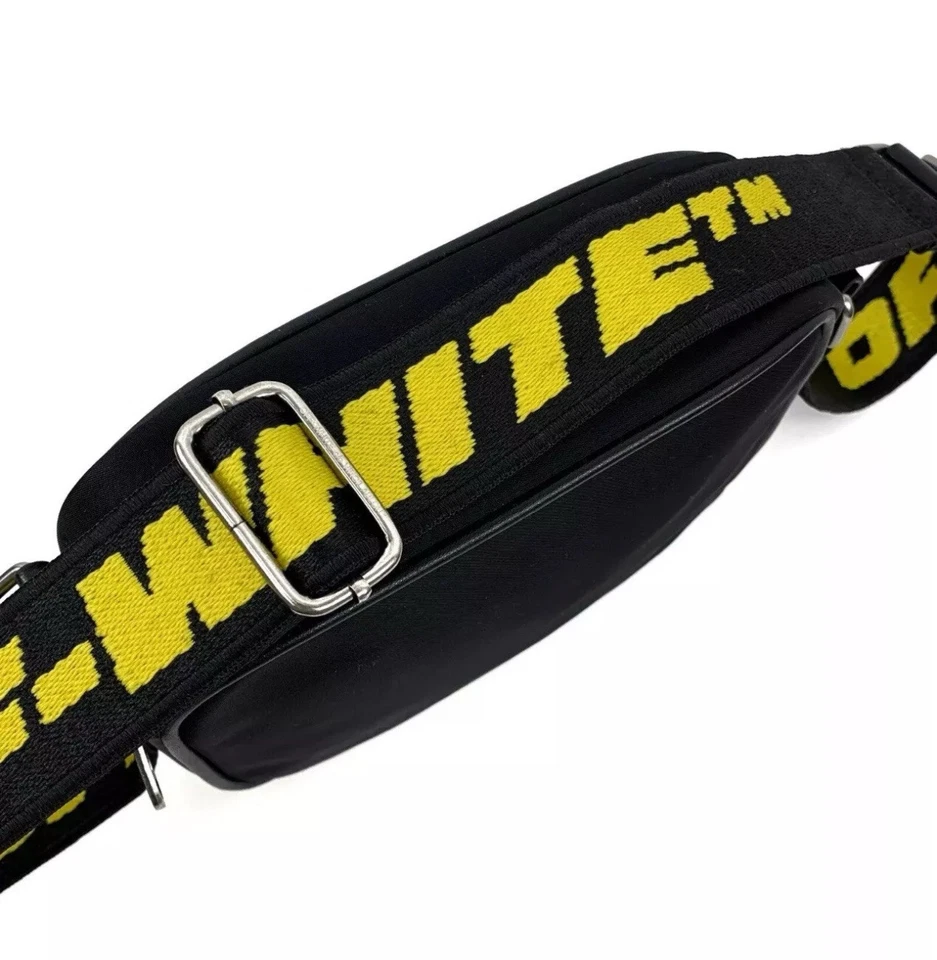 Bandolera bandolera de nailon blanco roto Virgil Abloh. ENVÍO RÁPIDO ✅ Foto 4 de 4