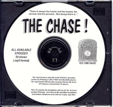 THE CHASE - 54 Shows Old Time Radio In MP3 Format OTR 1 CD