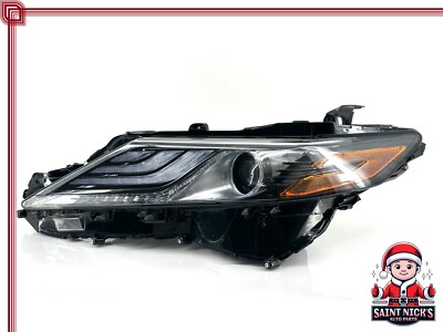 OEM 2018-2024 Toyota Camry Left Driver s Side Triple Bar LED W/o AFS Headlight
