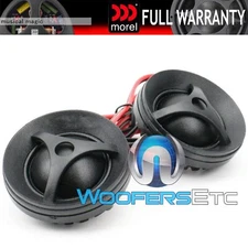 PAIR OF MOREL MAXIMO TWEETERS V1 4-OHM CAR AUDIO NEW