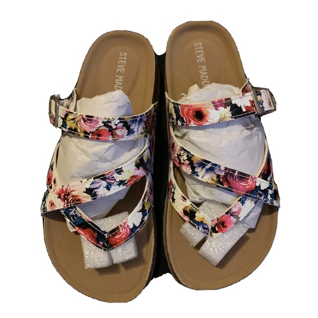 steve madden girls slides