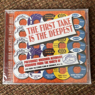 The FIRST TAKE IS the DEEPEST Various CD Alternative Versions Oldies SEALED NEW!