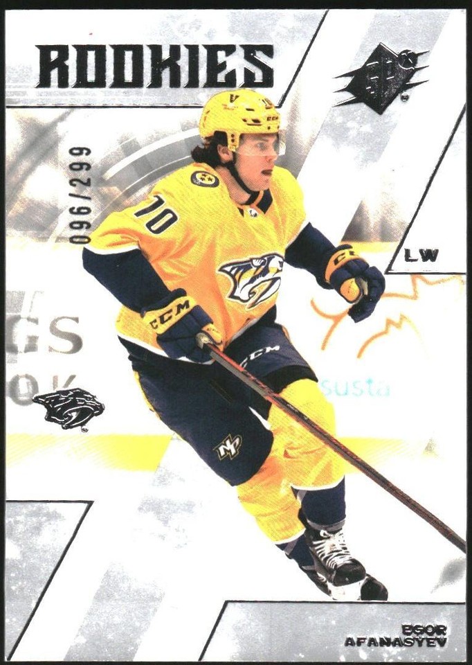 2023-24 SPx - Egor Afanasyev #163 - 1 of 1
