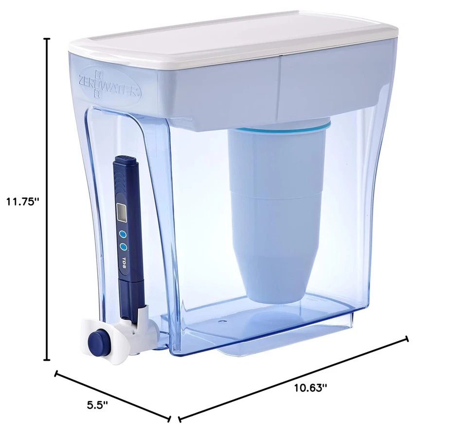 ZeroWater Pitcher 5 Stage Advanced Filtration 20 Cup/4.7 L Pitcher - Free Ship! - Image 3 of 4