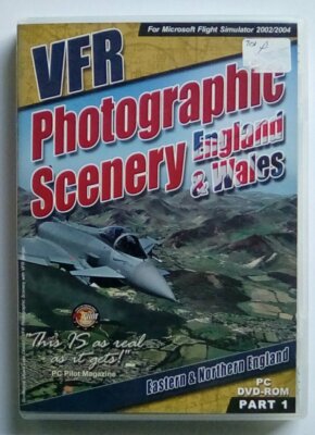 VFR Photographic Scenery Eastern & Northern England for Flight Sim 02/04 for PC