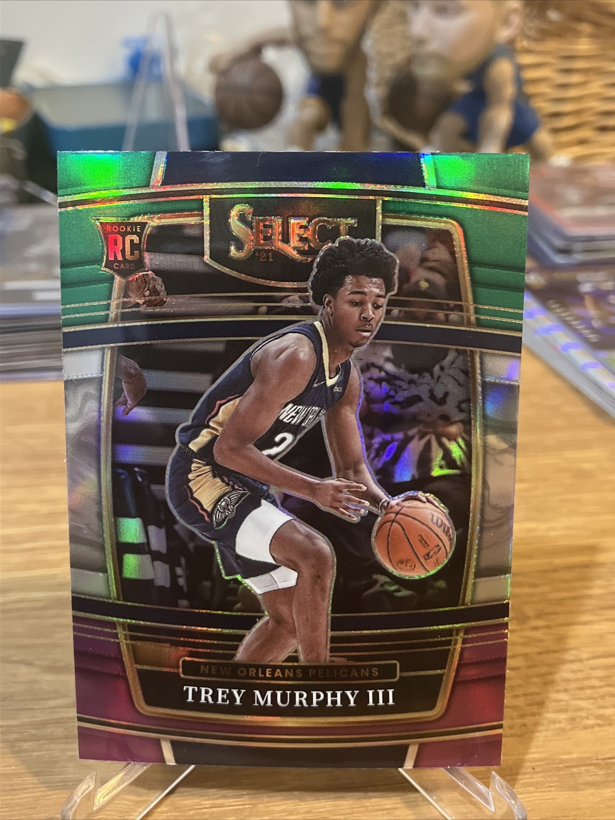 2021-22 Panini Select Tri Color Trey Murphy III RC New Orleans Pelicans #46