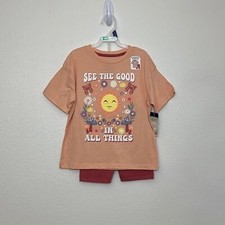 Granimals Girl Oversized Tee set 2pc  See the good in all things  