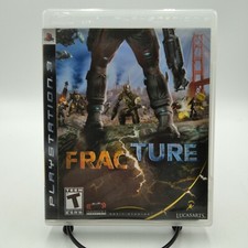 Fracture Sony PS3 PlayStation 3 Complete Tested Clean Plays Great