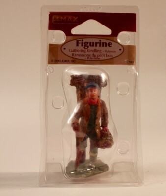 Lemax Xmas Gathering Kindling 62287 Released 2006 Retired 2018