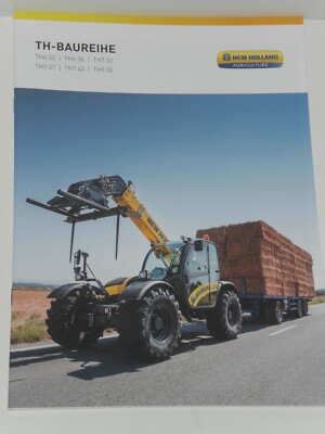 New Holland TH-Series Telehandler Brochure from 02/2019 (NH 179)