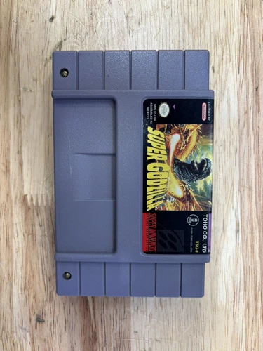 Super Godzilla (Super Nintendo SNES, 1994) Cartridge Only Untested