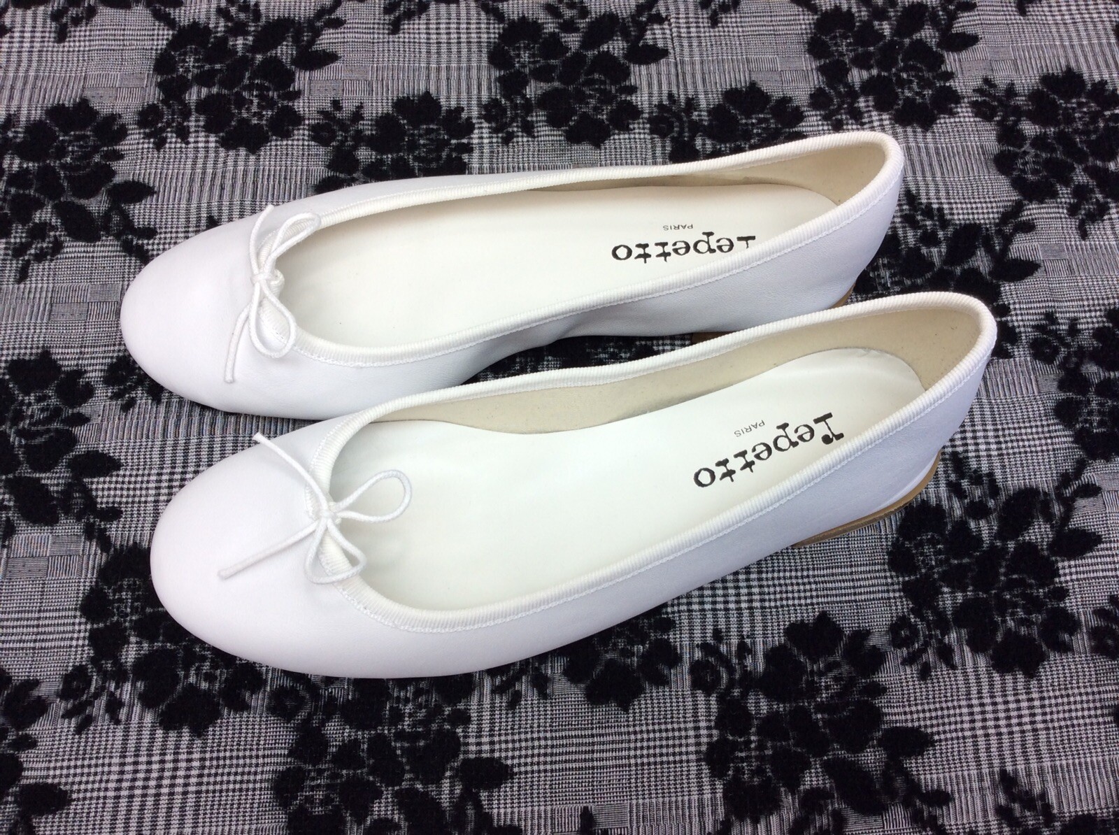 repetto suede ballet flats