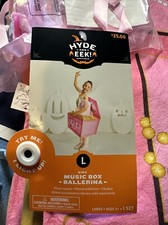 Halloween Costume Music Box Ballerina Large New