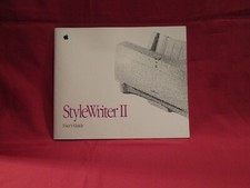 Macintosh Apple Stylewriter II User's Guide