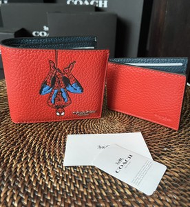 coach wallet leather