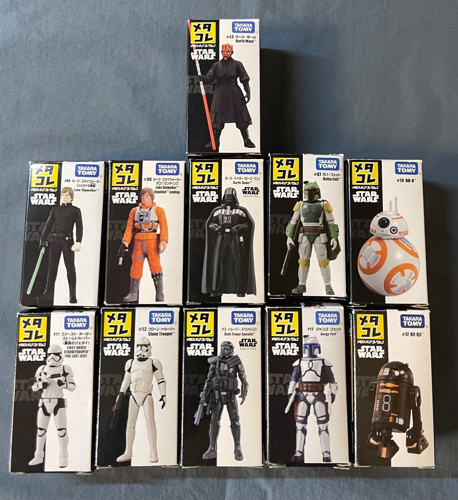 Takara Tomy Japan Metal Collection Star Wars Action Figures - Choose from List