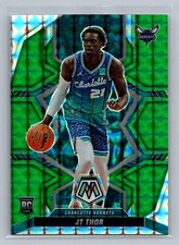 2021 Panini Mosaic #244 JT Thor Green Charlotte Hornets Rookie