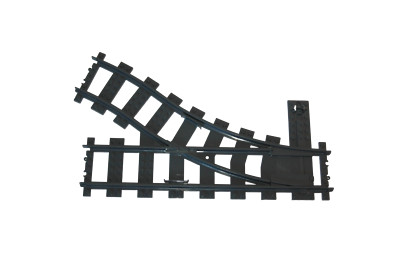 Lego  Eisenbahn RC TRAIN 7895 60238 Weiche Links DEFEKT SWITCH POINT TRACK LEFT 