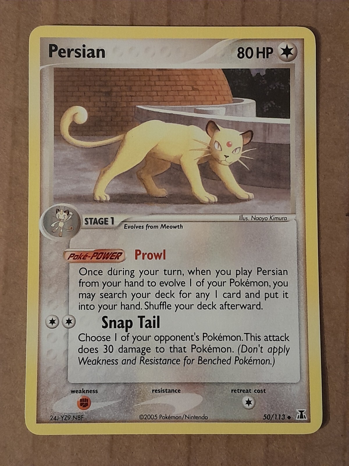 Persian 50/113 Ex Delta Species NM-Mt See Pictures