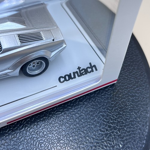 TSM 1/43 Lamborghini Countach 25th Anniversary Grigio silver grey TSM430659 - Picture 7 of 12