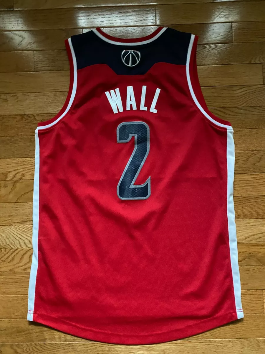2014-17 Washington Wizards Wall #2 adidas Swingman Away Jersey (Excellent)  XS