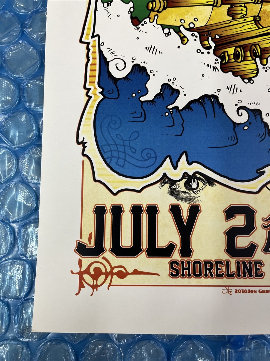 Dead & Company Poster Shoreline July 2 & 3, 2018. John Mayer