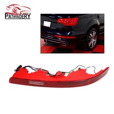 For Audi Q7 2006-15 Lower Tail Stop Lamp Right Side Rear Bumper Light With Bulbs