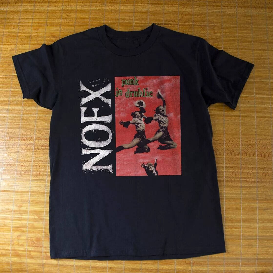 NEW! NOFX Tee Punk In Drublic Rock Band T-shirt, Graphic T-shirt