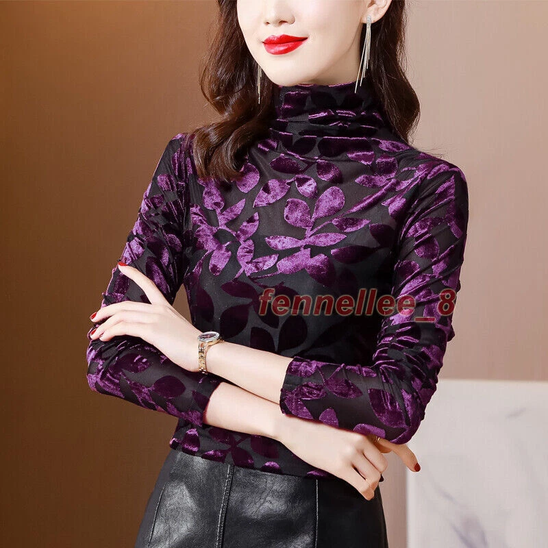 Winter silk women's turtlenecks discount