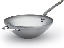 de Buyer - Wok MINERAL B in Acciaio - 32 cm - 5618.32 MERCE di seconda scelta