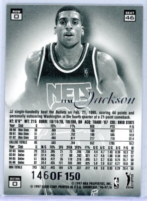 96-97 Flair Showcase Legacy Collection ROW2 #65【JOE DUMARS 