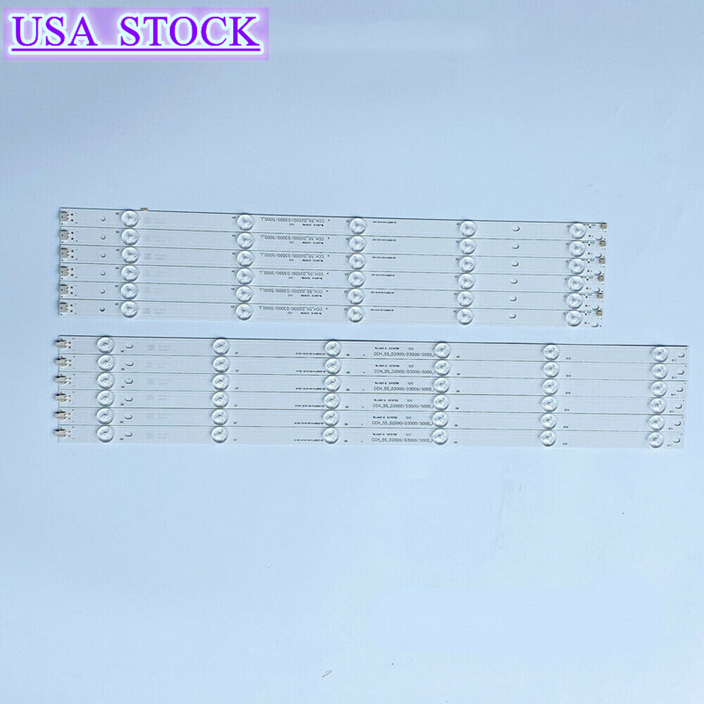 12PCS/set Original Hitachi LB55061 TV LED Strips 55D3000 /2000 For LE55A6R9 - Foto 6