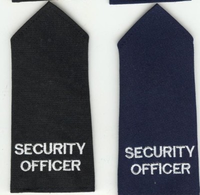 Epaulet - Embroidered SECURITY OFFICER