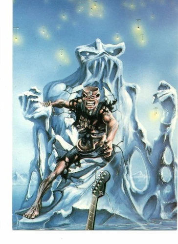 IRON MAIDEN carte postale n° 892 (spectre)