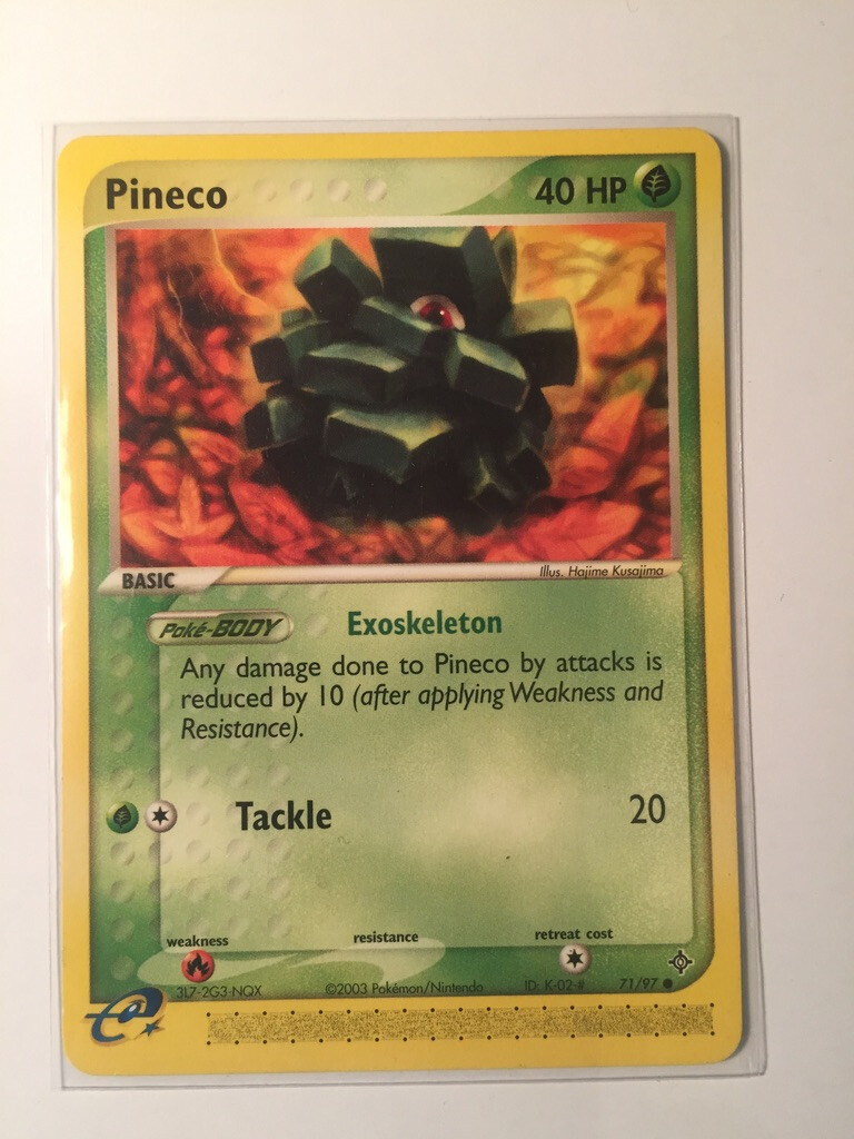 Pokemon Trading Card: Pineco (71/97)