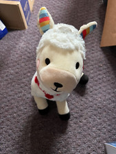 FAO Schwarz 17 Llama Plush Stuffed Animal Toy with LED Lights and Sound