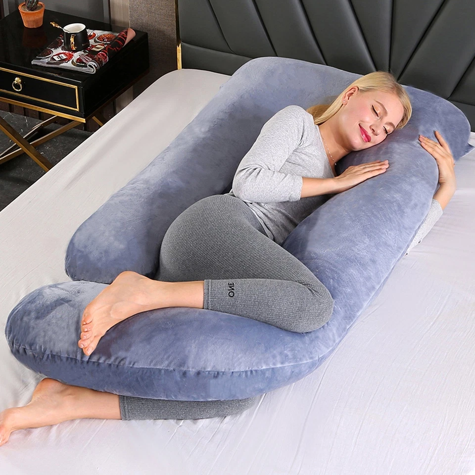 FREETOO Seitenschläferkissen Körperkissen Lagerungskissen Relax Kopfkissen 180cm - Bild 3 von 4