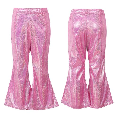 Girls Boys Glitter Sequins Hip Hop Jazz Street Modern Pants Sweatpants Trousers - Picture 123 of 252