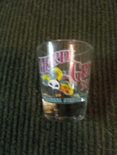 Universal Studios 1998 Mardi Gras Shot Glass   NEW