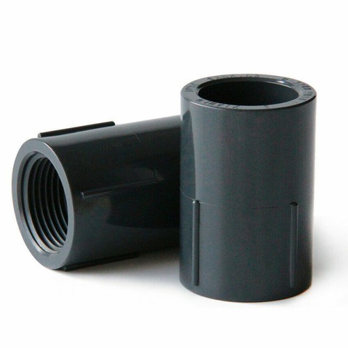 UPVC Water Supply Pipe PT1/2"- 2" Female/Male Threaded Fittings Adapter Joint - Picture 5 of 8